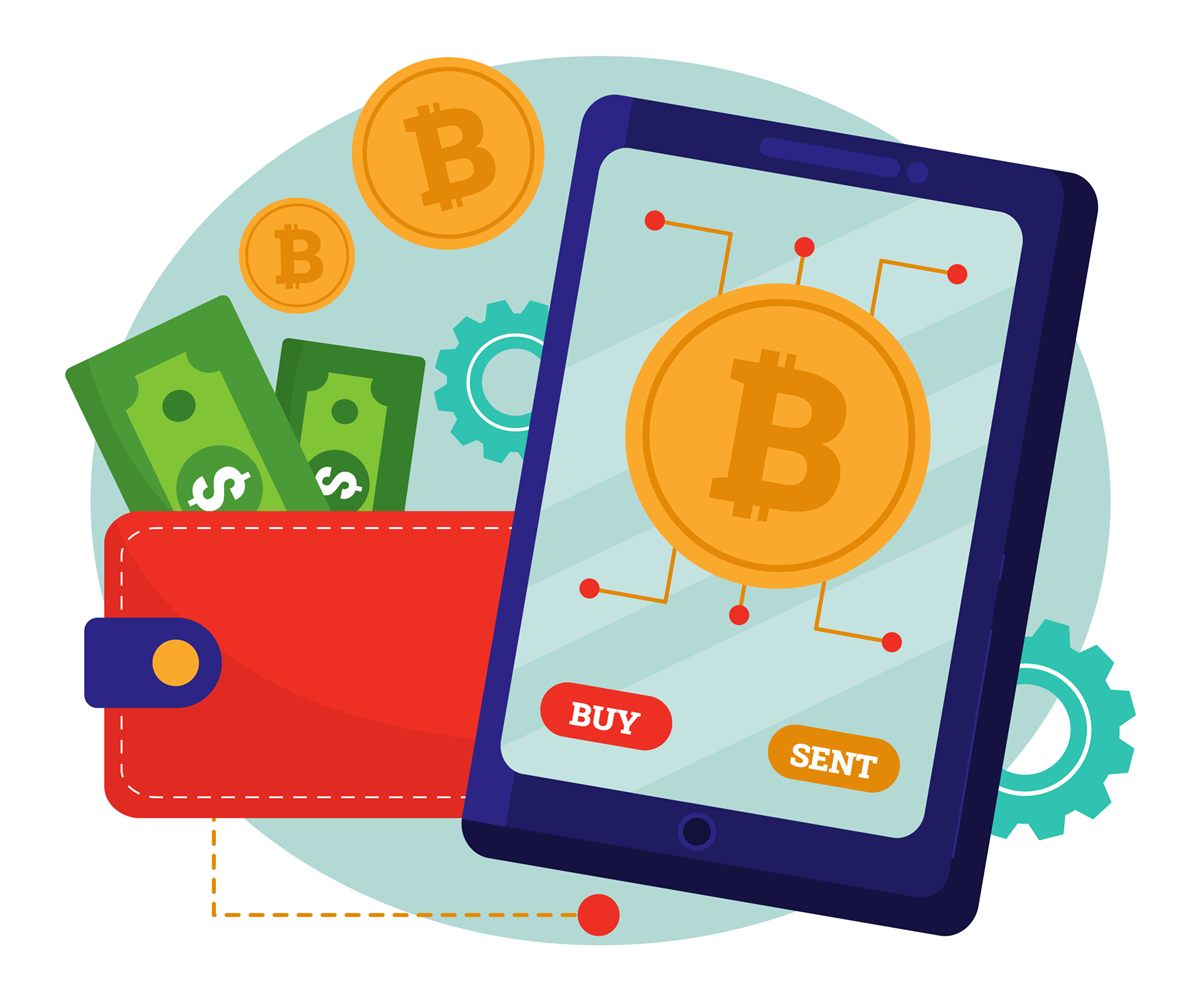 Digital wallet with crypto and fiat currency